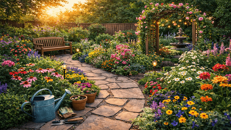 Simple Ways to Build a Beautiful Garden at Home