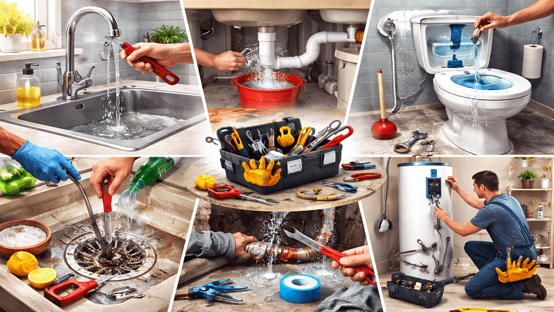 Common Plumbing Problems You Face in Your Home
